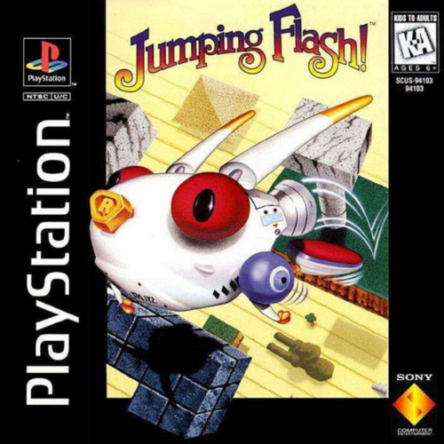 Jumping Flash! (USA) Cover